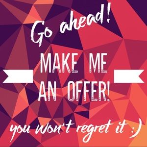Make me an offer ☺️
